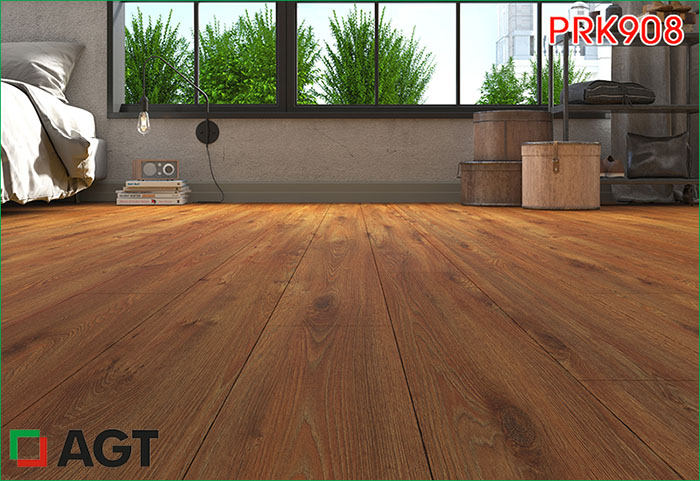 Sàn gỗ công nghiệp AGT prk908 phối cảnh