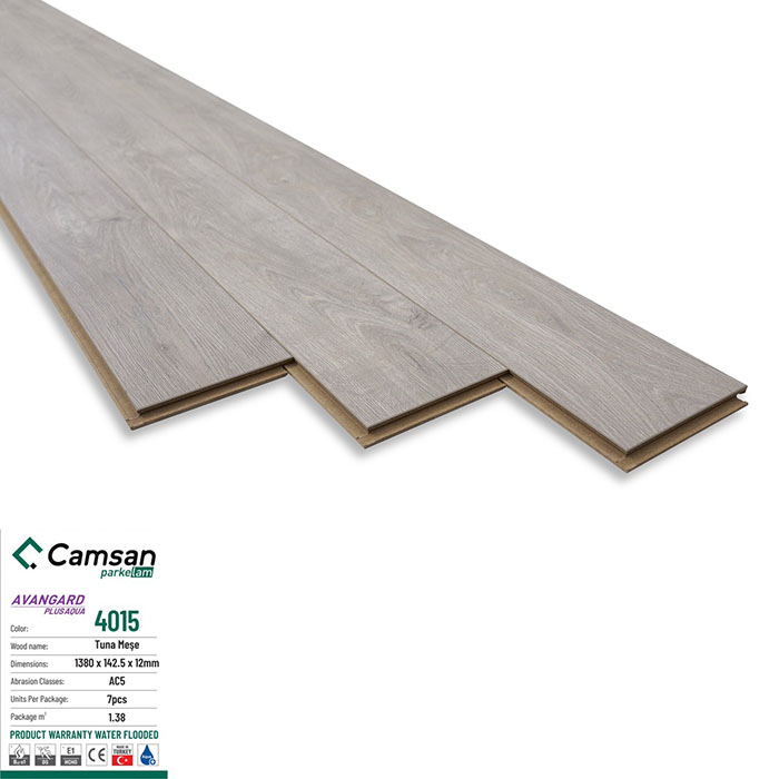Sàn gỗ công nghiệp Camsan 4015 12mm (2)
