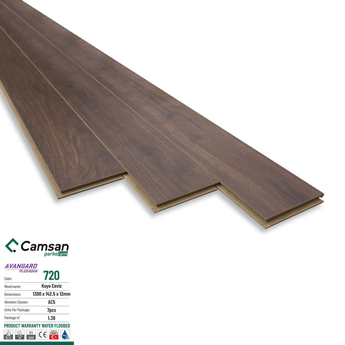 Sàn gỗ công nghiệp Camsan 720 12mm (2)