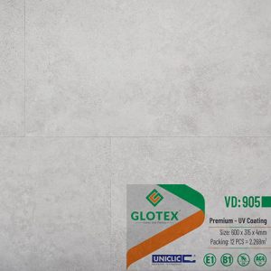 Sàn nhựa Glotex hèm khóa vân đá VD905
